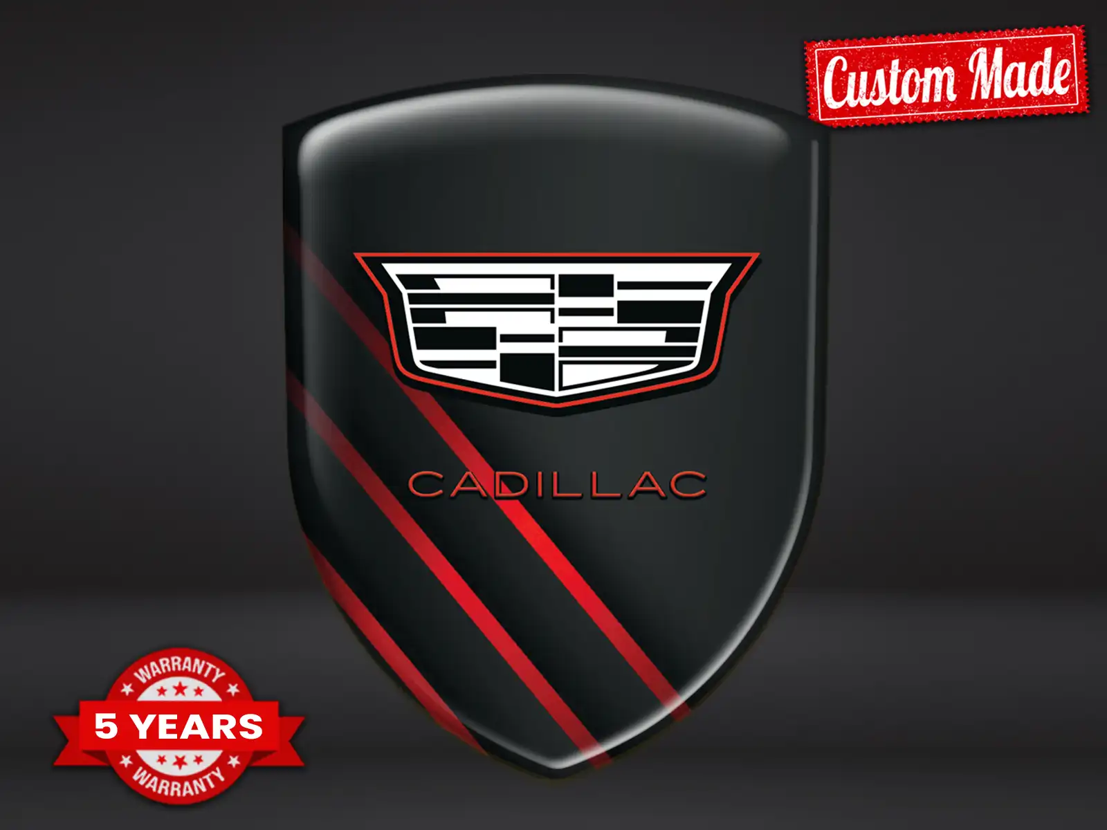 Cadillac Logo-Aufkleber Kreativ Tuning Pro